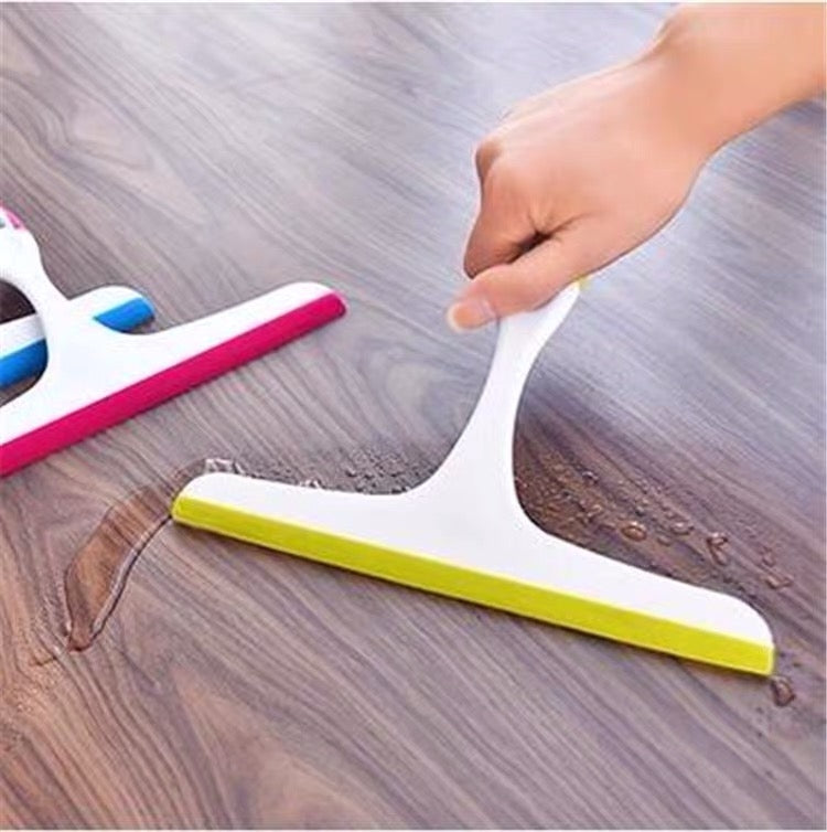 Raclette de nettoyage pour vitres et fenêtres, raclette de douche, nettoyant vitres, nettoyage ménager, bleu