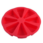 Moule à gâteau en silicone DIY, outil de cuisson, livraison de couleur aléatoire, moule en silicone triangle à huit points