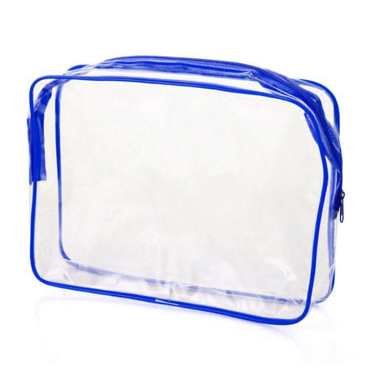 Sacs de Voyage Portables avec Fermeture Éclair, en PVC, Étanche, Transparent, pour Maquillage, S, M, L, Lot de 3