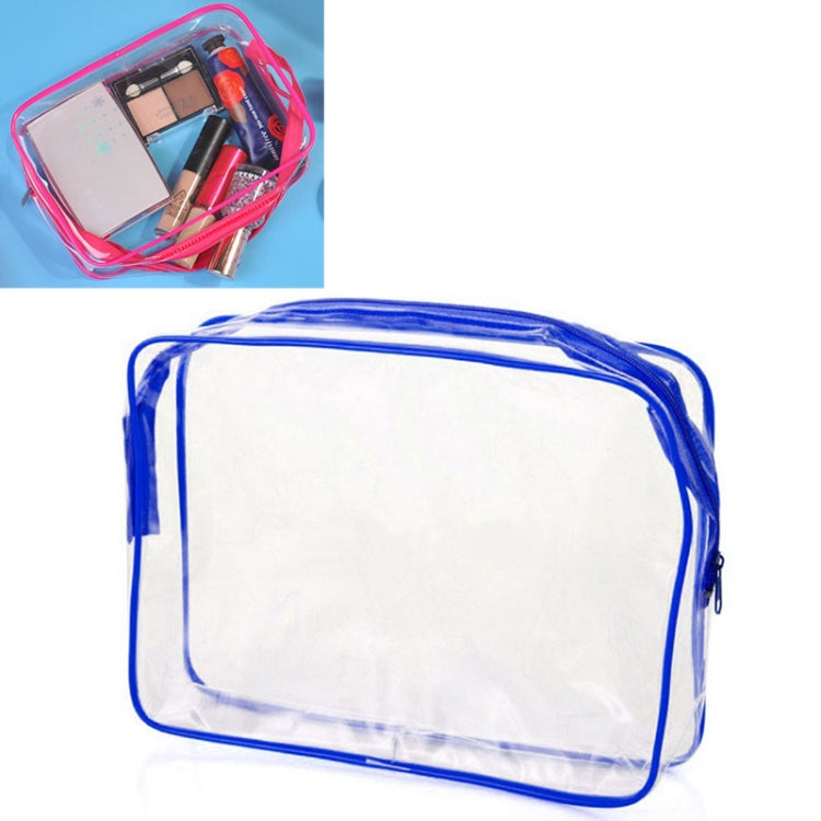 Sacs de Voyage Portables avec Fermeture Éclair, en PVC, Étanche, Transparent, pour Maquillage, S, M, L, Lot de 3