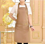 Tablier en toile, thé au lait, café, pâtisserie, restaurant, mode, hommes et femmes, salopettes