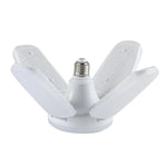 Ampoule domestique pliable 60W, 5 pales, 235 LEDs SMD 2835, CA 120-265V, blanc froid E27, blanc froid B22