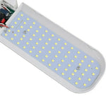 Ampoule domestique pliable 60W, 5 pales, 235 LEDs SMD 2835, CA 120-265V, blanc froid E27, blanc froid B22