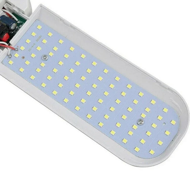 Ampoule domestique pliable 60W, 5 pales, 235 LEDs SMD 2835, CA 120-265V, blanc froid E27, blanc froid B22