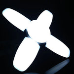 Ampoule domestique pliable 60W, 5 pales, 235 LEDs SMD 2835, CA 120-265V, blanc froid E27, blanc froid B22