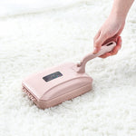 Brosse de nettoyage manuelle pour tapis, canapé, lit, poils d'animaux, débris, miettes, saleté, fourrure, outils de nettoyage, couleur aléatoire, brosse à deux rangées, brosse à trois rangées