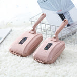 Brosse de nettoyage manuelle pour tapis, canapé, lit, poils d'animaux, débris, miettes, saleté, fourrure, outils de nettoyage, couleur aléatoire, brosse à deux rangées, brosse à trois rangées