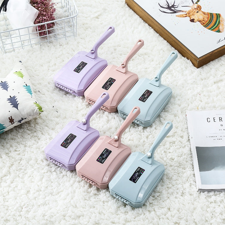 Brosse de nettoyage manuelle pour tapis, canapé, lit, poils d'animaux, débris, miettes, saleté, fourrure, outils de nettoyage, couleur aléatoire, brosse à deux rangées, brosse à trois rangées