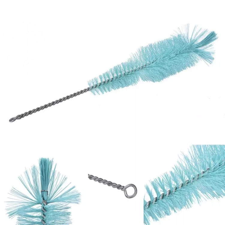 2 brosses à bouteille en soie de nylon avec brosse longue et fine, brosse à bouteille
