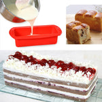 Moule en silicone rectangulaire Accessoires de décoration de gâteaux au chocolat Outils de cuisson