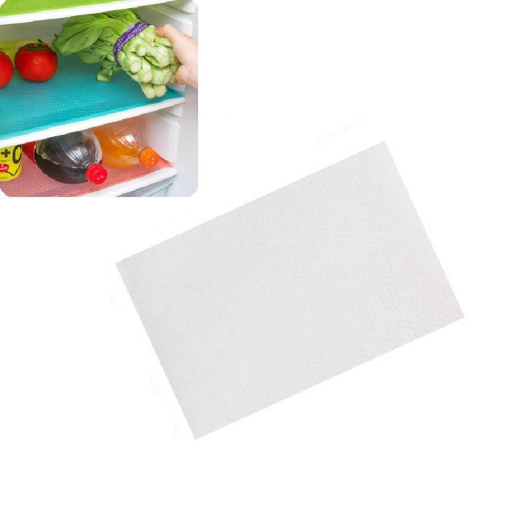 Lot de 4 Tapis de Réfrigérateur Écologiques Imperméables Lavables Antibactériens Anti-Salissures, Blanc Transparent, Vert Transparent, Rose Transparent, Bleu Transparent, Bleu, Vert, Rose