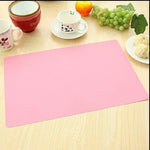Lot de 4 Tapis de Réfrigérateur Écologiques Imperméables Lavables Antibactériens Anti-Salissures, Blanc Transparent, Vert Transparent, Rose Transparent, Bleu Transparent, Bleu, Vert, Rose