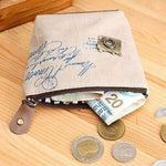 Mini porte-monnaie vintage, petite pochette, porte-cartes, portefeuilles classiques nostalgiques, sac de rangement