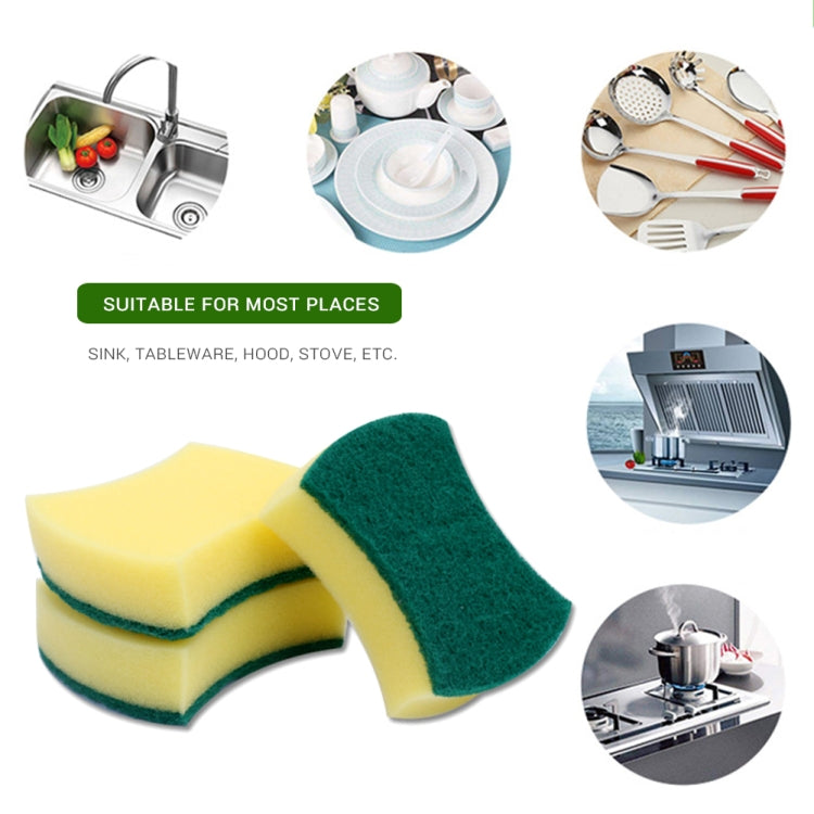 10 Éponges magiques effaceurs, nettoyeurs de cuisine, tampons à récurer, chiffons de lavage de vaisselle, outils de nettoyage de cuisine, 10x8x3cm, Forme de taille, 10x8x3cm, Carré
