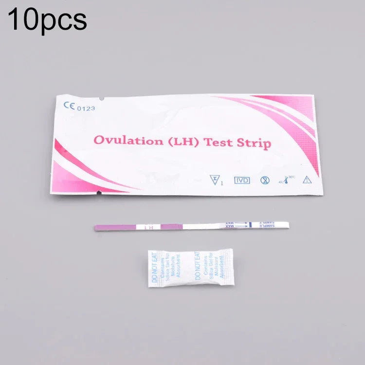 10 bandes de test d'ovulation pour début de grossesse, Bandes de test d'ovulation