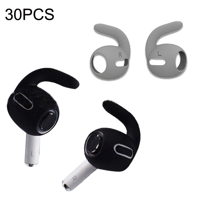 30 capuchons d'écouteurs ultra-fins pour Apple Airpods Pro, avec crochets d'oreille