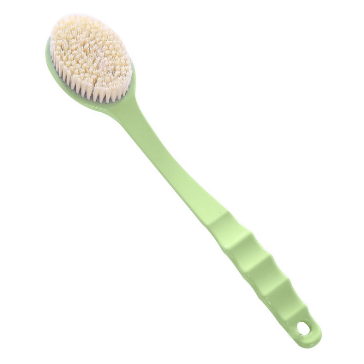 Brosse de bain à long manche, brosse de bain à poils doux avec brosse de massage pour le dos