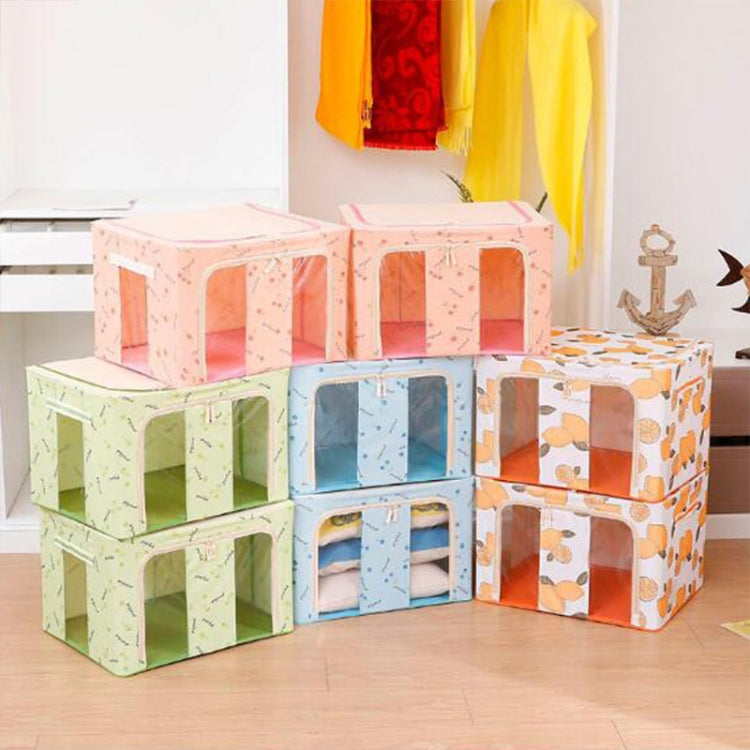 Boîte de rangement pliable en tissu non tissé avec fermeture éclair, anti-humidité, pour vêtements, 150L 75x46x45cm