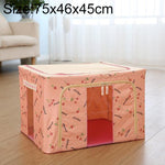 Boîte de rangement pliable en tissu non tissé avec fermeture éclair, anti-humidité, pour vêtements, 150L 75x46x45cm