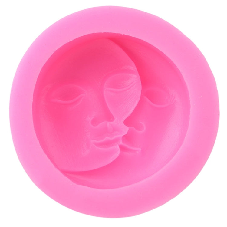 Outil de décoration pour gâteau au chocolat maison, moule en silicone pour visage, moule en silicone