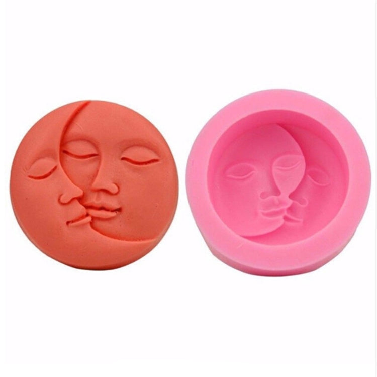 Outil de décoration pour gâteau au chocolat maison, moule en silicone pour visage, moule en silicone