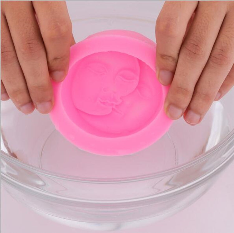 Outil de décoration pour gâteau au chocolat maison, moule en silicone pour visage, moule en silicone
