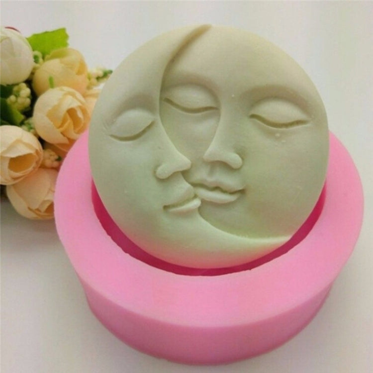 Outil de décoration pour gâteau au chocolat maison, moule en silicone pour visage, moule en silicone