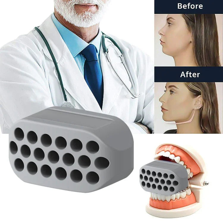 3PCS Ball de Masséter 4ème Génération, Entraîneur Mandibulaire, Entraîneur Musculaire Facial en Silicone, Appareil de Lifting du Visage - 4ème Génération (Blanc), 4ème Génération (Noir), 4ème Génération (Gris)