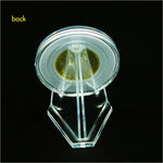 Présentoir à pièces en acrylique trépied Support de collection de badges, présentoir à pièces trépied