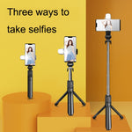 Mini trépied Bluetooth pour selfies en direct, XT02P, XT02S, XT02SP