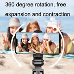 Mini trépied Bluetooth pour selfies en direct, XT02P, XT02S, XT02SP