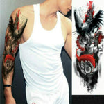Large Arm Sleeve Waterproof Temporary Tattoo Sticker