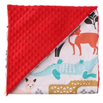 Couverture de Couverture de Poussette Lavable en Coton pour Bébé Dessin Animé