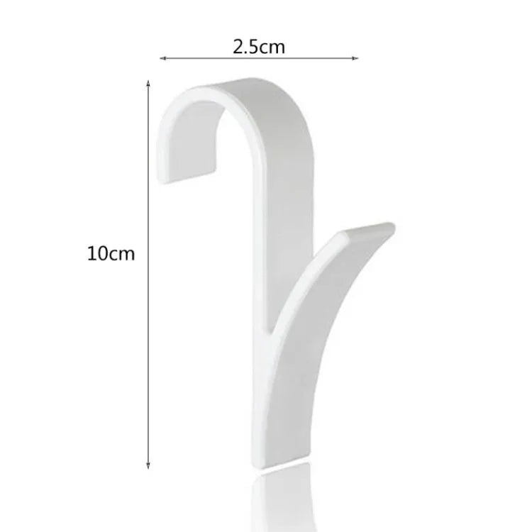 Porte-serviettes 4 en 1 avec crochet en plastique pour salle de bain, porte-crochet en plastique