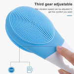 Brosse de bain électrique réglable SPA Massage Brosse de bain entièrement automatique Brosse de bain à long manche, 45,8cmx8,5cmx4cm