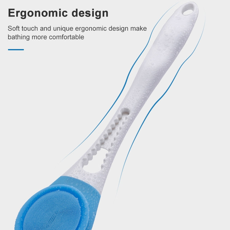 Brosse de bain électrique réglable SPA Massage Brosse de bain entièrement automatique Brosse de bain à long manche, 45,8cmx8,5cmx4cm