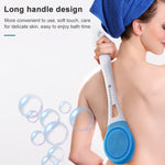 Brosse de bain électrique réglable SPA Massage Brosse de bain entièrement automatique Brosse de bain à long manche, 45,8cmx8,5cmx4cm