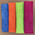 Tête plate de rechange en flanelle corail pour balai de nettoyage ménager