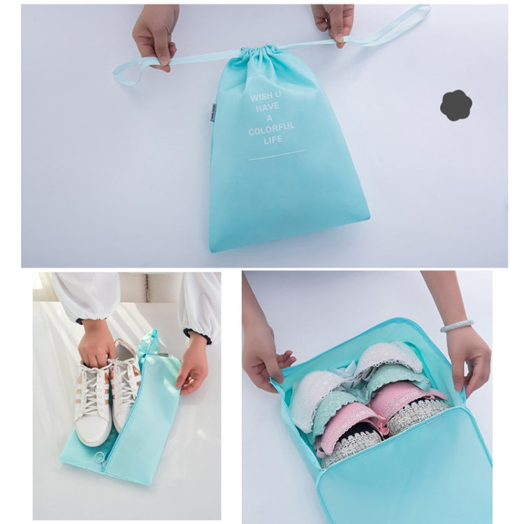 Ensemble de sacs de rangement de voyage Sac de rangement pliable, 10 en 1