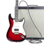 Câble guitare 6,35 mm à deux têtes coudées, noyau en cuivre sans oxygène TS à deux conducteurs, 0,15 m, 0,3 m, 0,5 m, 1 m, 1,5 m, 2 m, 3 m, 5 m, 8 m, 10 m