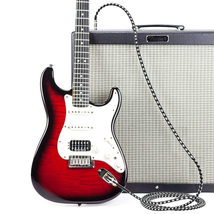 Câble guitare 6,35 mm à deux têtes coudées, noyau en cuivre sans oxygène TS à deux conducteurs, 0,15 m, 0,3 m, 0,5 m, 1 m, 1,5 m, 2 m, 3 m, 5 m, 8 m, 10 m