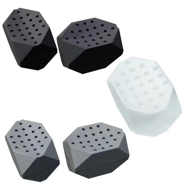 3PCS Entraîneur Mandibulaire de Septième Génération, Entraîneur Musculaire Facial, Appareil de Lifting du Visage en Silicone, 7ème Génération (Noir), 7ème Génération (Blanc), 7ème Génération (Gris)