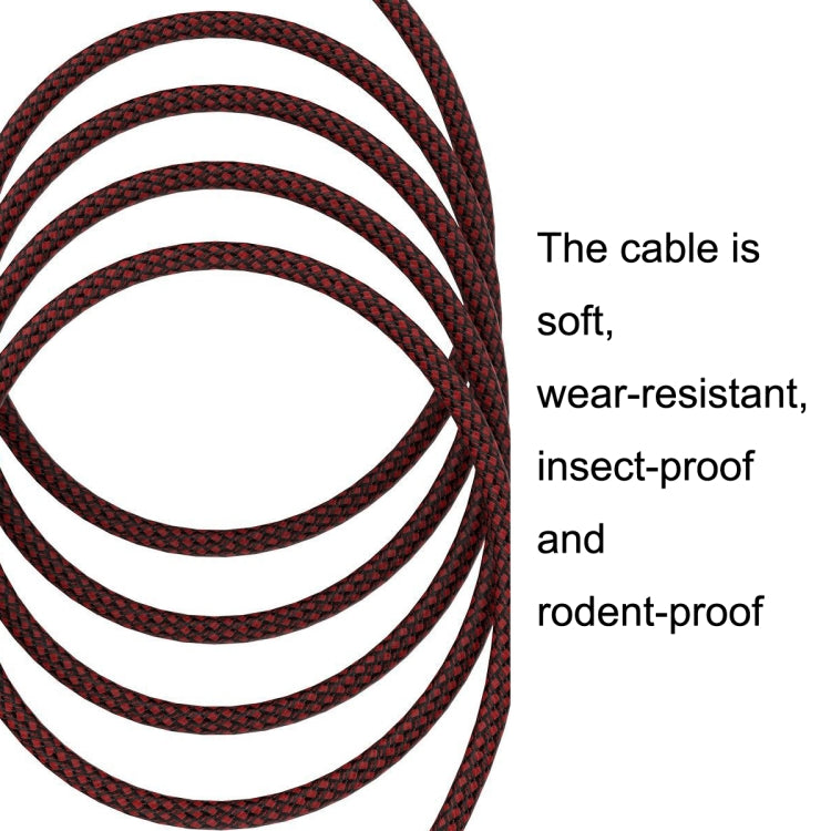 Câble microphone XLR équilibré mâle TRS 6,35 mm rouge et noir vers femelle Caron, 0,5 m, 1 m, 1,8 m, 3 m, 5 m, 8 m, 10 m, 12 m, 15 m, 20 m, 25 m, 30 m