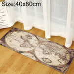 Tapis de sol en mousse à mémoire de forme motif carte du monde, pour chambre d'enfant, bébé, jeu, ramper, 40x60cm, 40x120cm, 60x90cm, 60x180cm