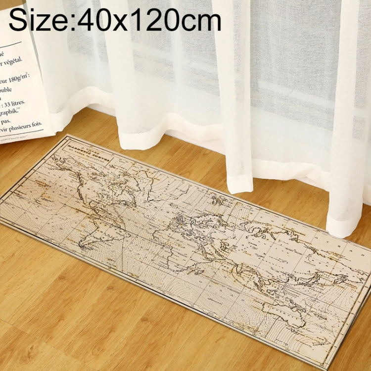 Tapis de sol en mousse à mémoire de forme motif carte du monde, pour chambre d'enfant, bébé, jeu, ramper, 40x60cm, 40x120cm, 60x90cm, 60x180cm