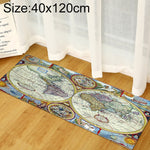 Tapis de sol en mousse à mémoire de forme motif carte du monde, pour chambre d'enfant, bébé, jeu, ramper, 40x60cm, 40x120cm, 60x90cm, 60x180cm