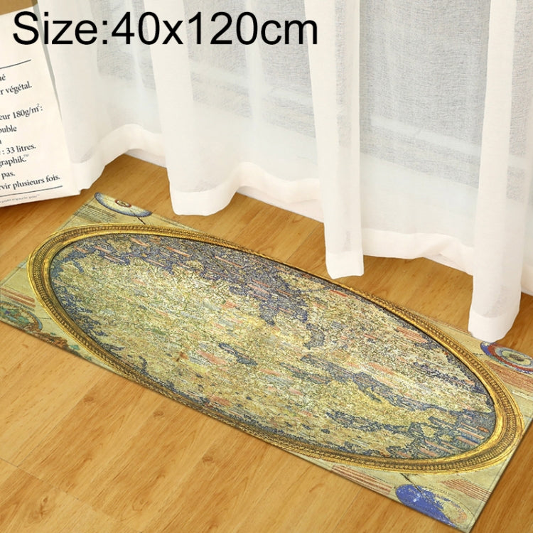 Tapis de sol en mousse à mémoire de forme motif carte du monde, pour chambre d'enfant, bébé, jeu, ramper, 40x60cm, 40x120cm, 60x90cm, 60x180cm