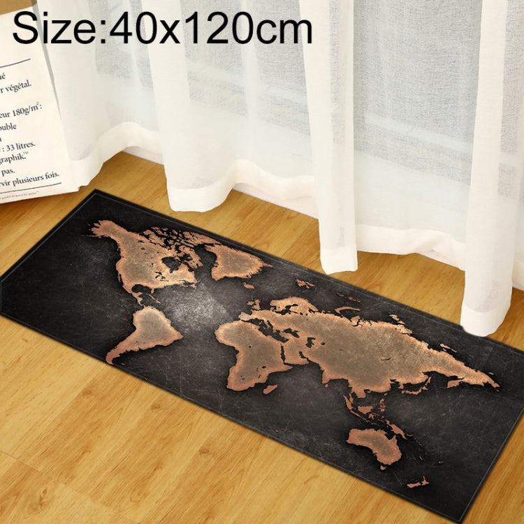 Tapis de sol en mousse à mémoire de forme motif carte du monde, pour chambre d'enfant, bébé, jeu, ramper, 40x60cm, 40x120cm, 60x90cm, 60x180cm