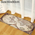 Tapis de sol en mousse à mémoire de forme motif carte du monde, pour chambre d'enfant, bébé, jeu, ramper, 40x60cm, 40x120cm, 60x90cm, 60x180cm
