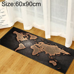 Tapis de sol en mousse à mémoire de forme motif carte du monde, pour chambre d'enfant, bébé, jeu, ramper, 40x60cm, 40x120cm, 60x90cm, 60x180cm